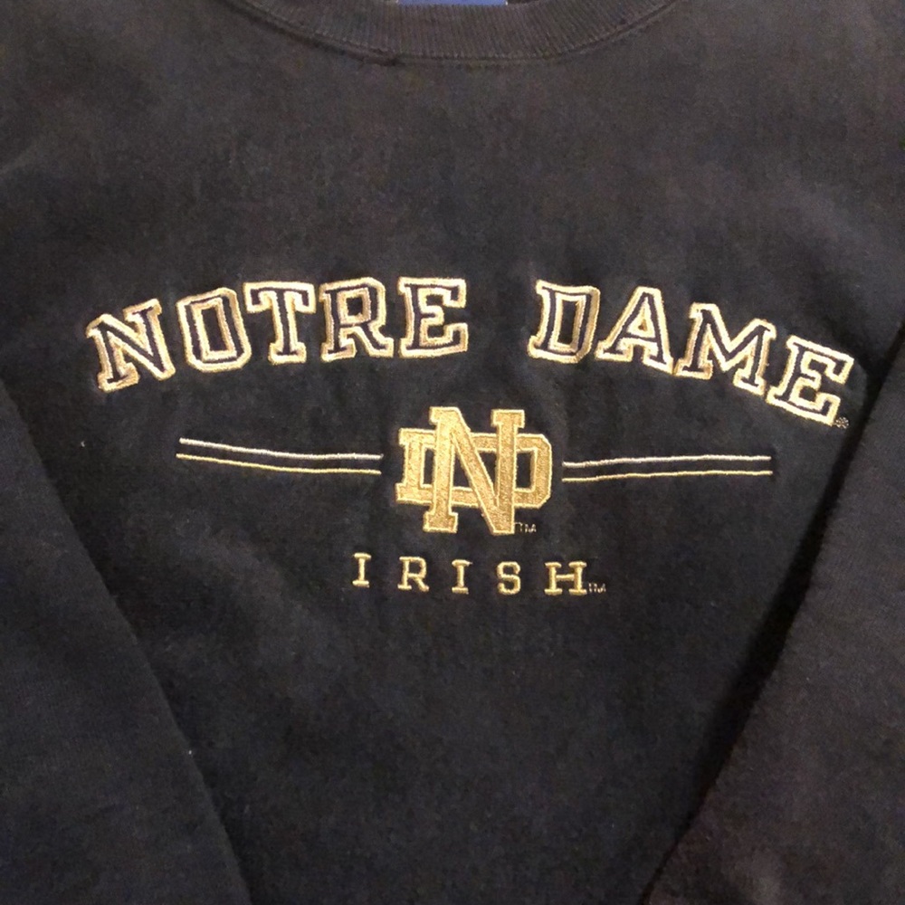 Vintage Notre Dame women’s crewneck sweatshirt